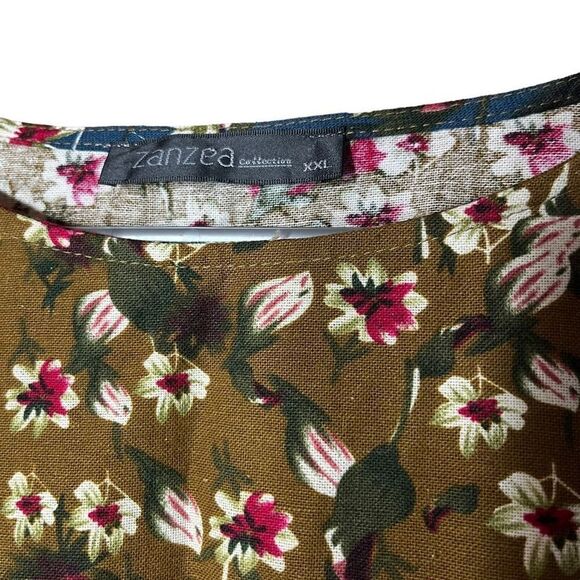 Zanzea Collections flower print long sleeve blouse - Picture 5 of 9